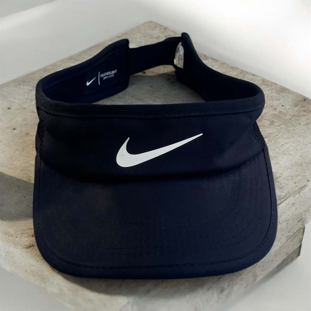 Nike Dri-FIT Featherlight Adjustable Performance Visor Black